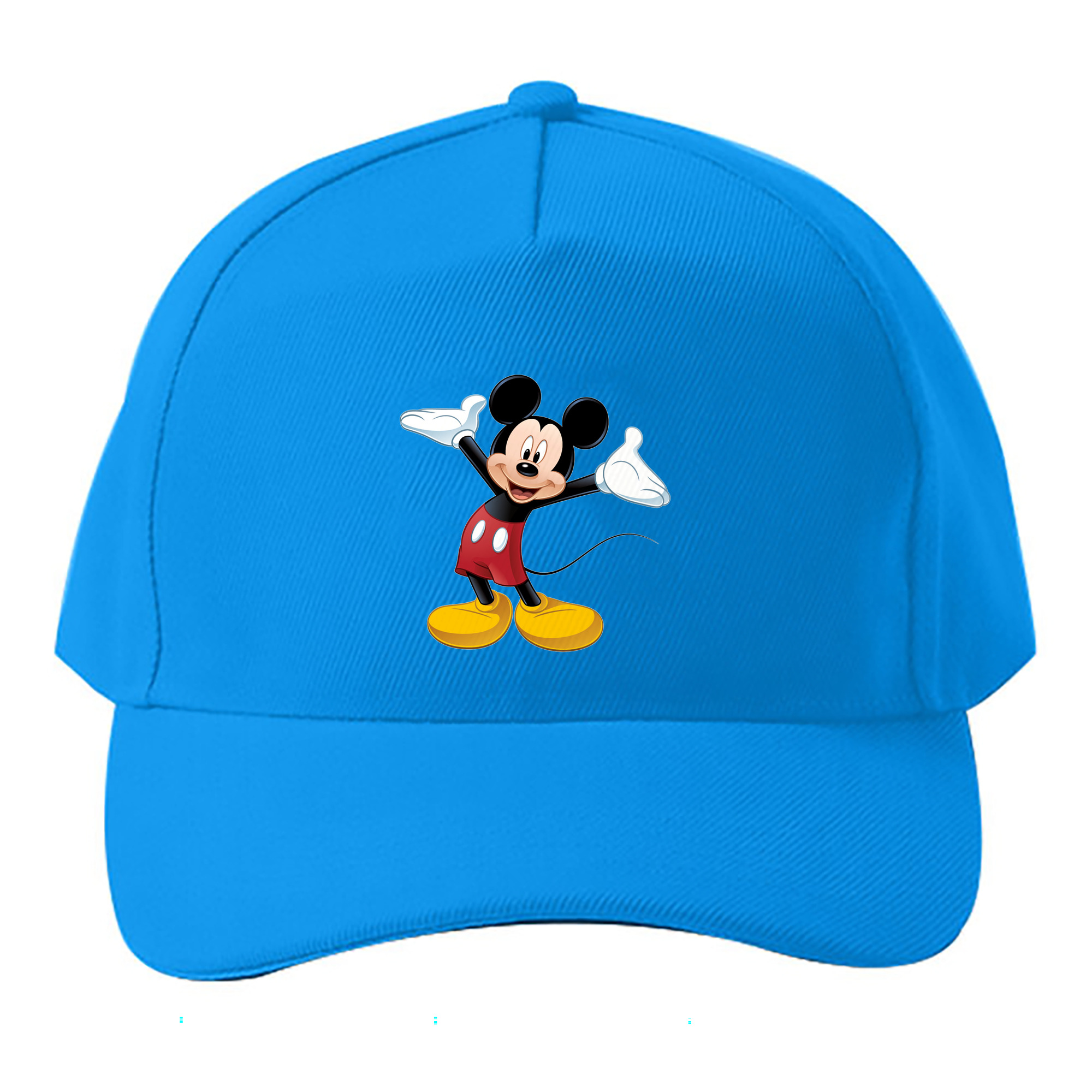 （画像用） ミッキーマウス Mickey Mouse ベースボールキャップ 綿100％ 男女兼用 帽子 スポーツ